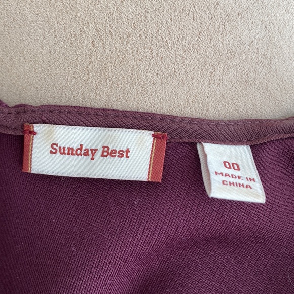 Aritzia Sunday Best Tartine Dress.  Size 00. - Picture 5 of 5